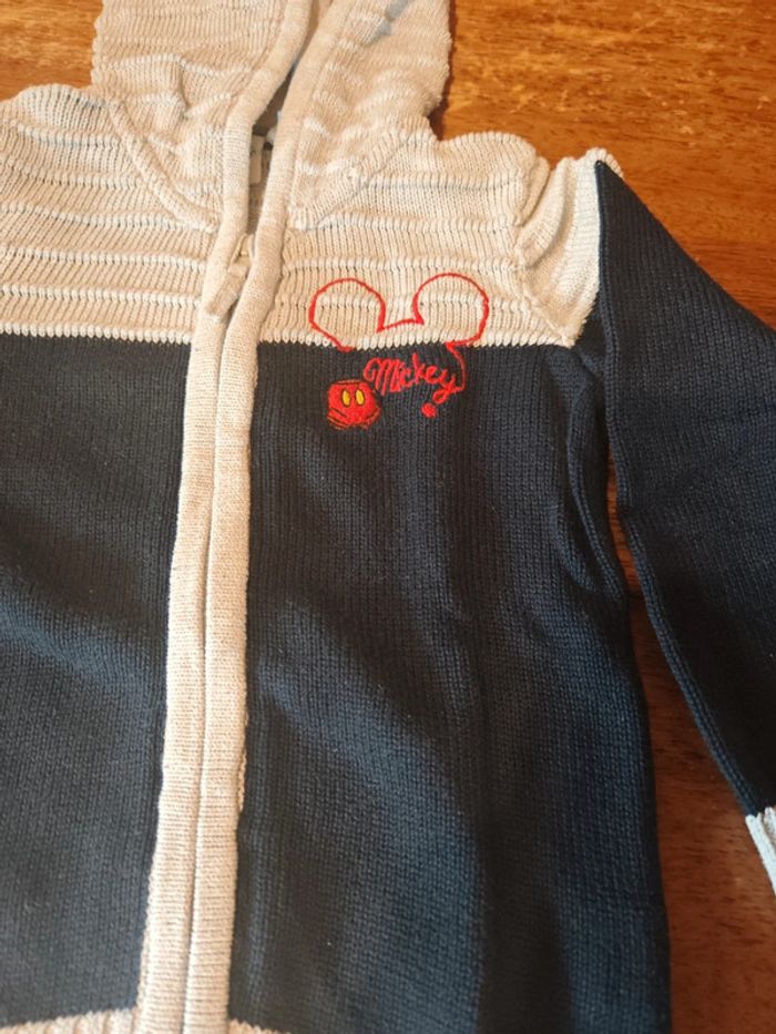 Gilet Mickey Disney taille 23 mois - photo numéro 2