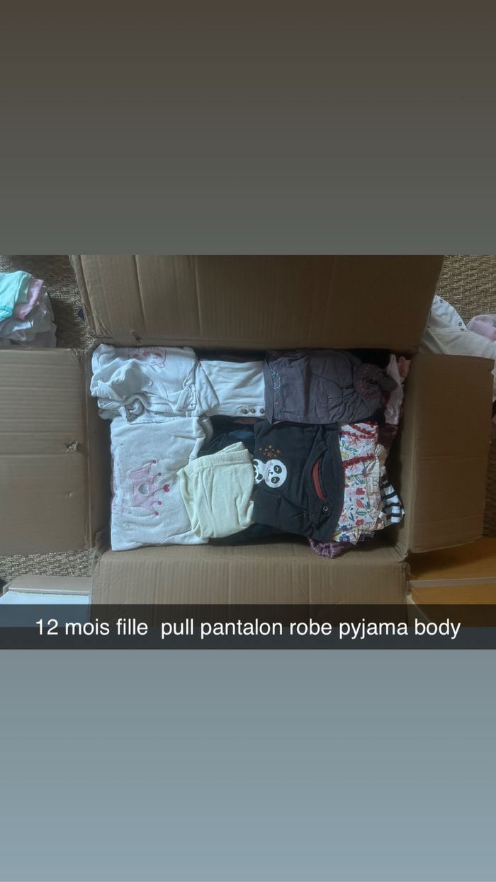 vêtement 12 mois fille