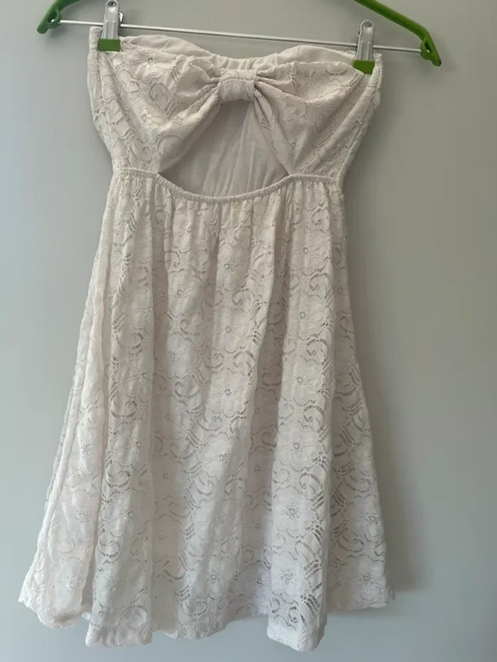 Robe bustier blanche - photo numéro 2