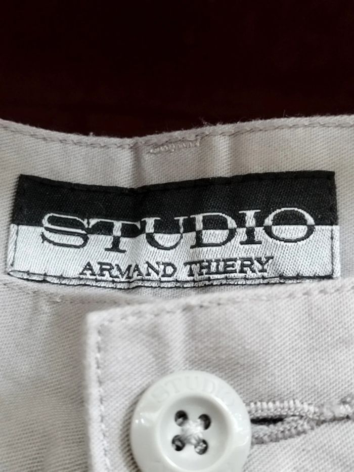 Pantalon gris homme -armand Thiery -taille 42 - photo numéro 2