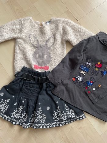 Lot 3 pièces fille 18/24