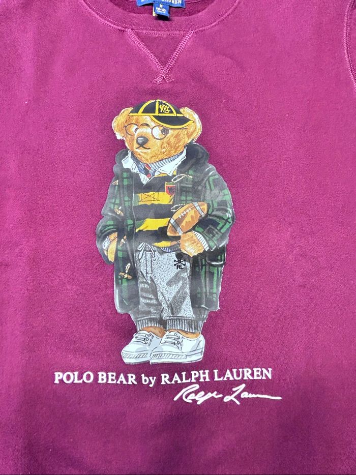 Pull Ralph Lauren Polo Bear – Taille 10/12 ans – Très bon état - photo numéro 2