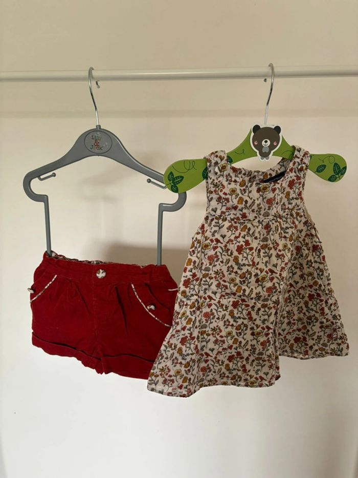 Robe + short Segent Major 3 mois