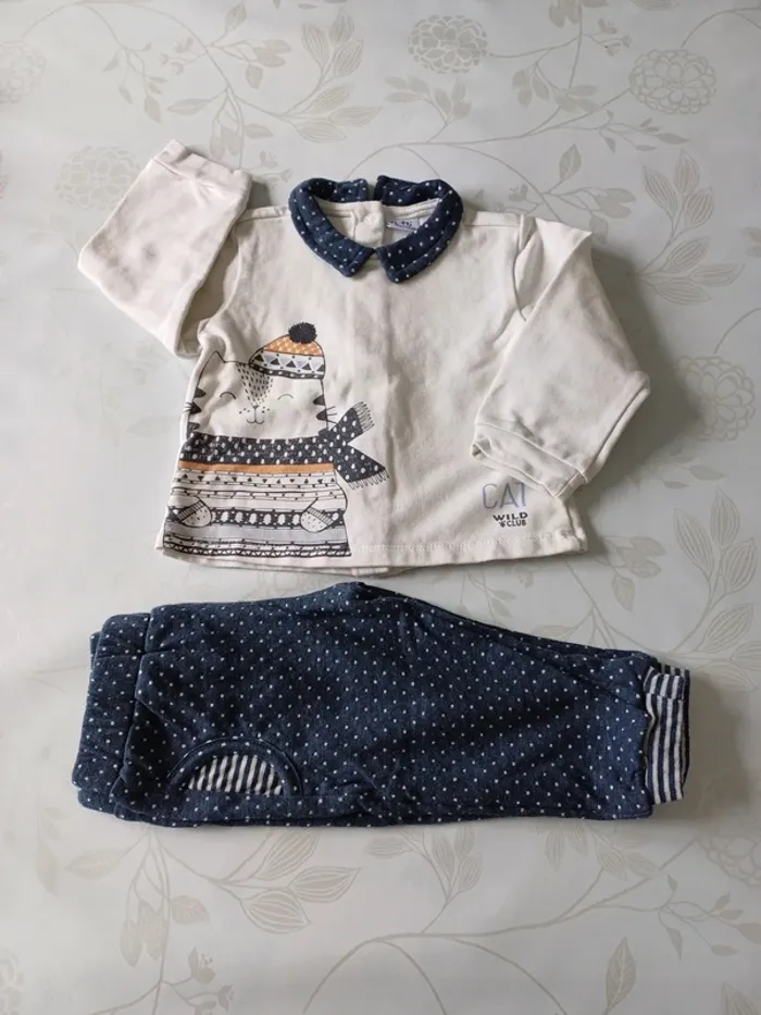 Ensemble 12 mois/74 cm Yatsi baby unisexe - photo numéro 2