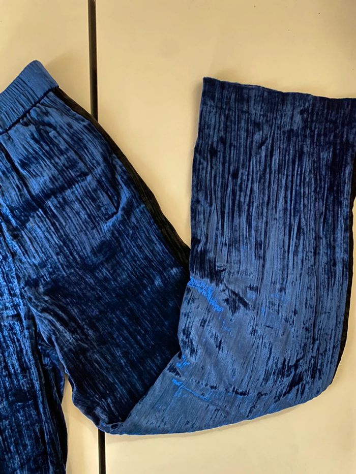 Pantalon type velours large droit Momoni - photo numéro 2