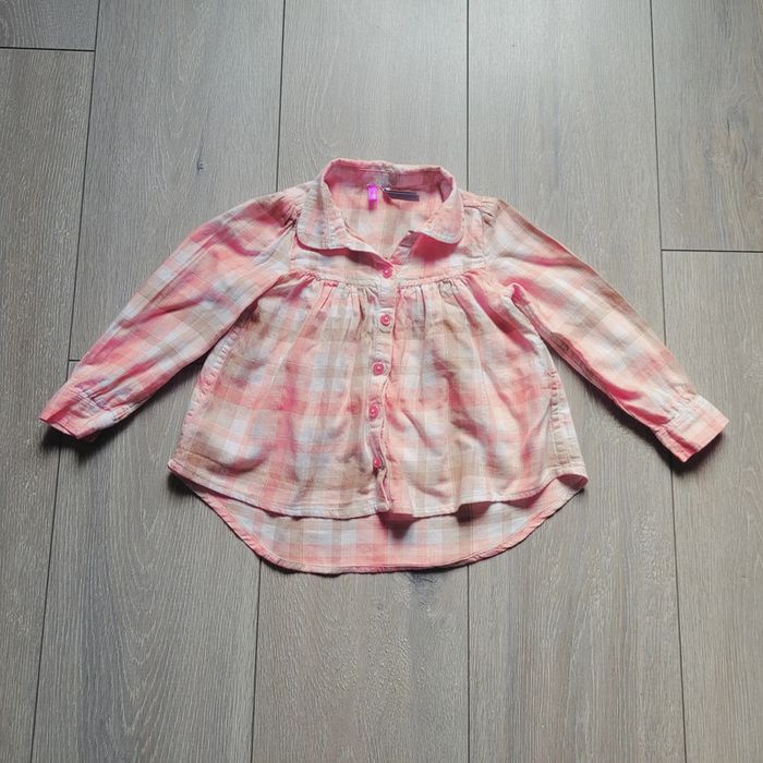 Maillot manche longue rose. Fille 2 ans. Marque Orchestra
