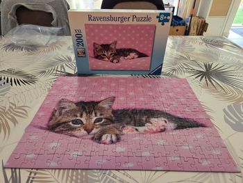 Puzzle chat 200 pieces XXL