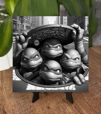 Carrelage tortue ninja 