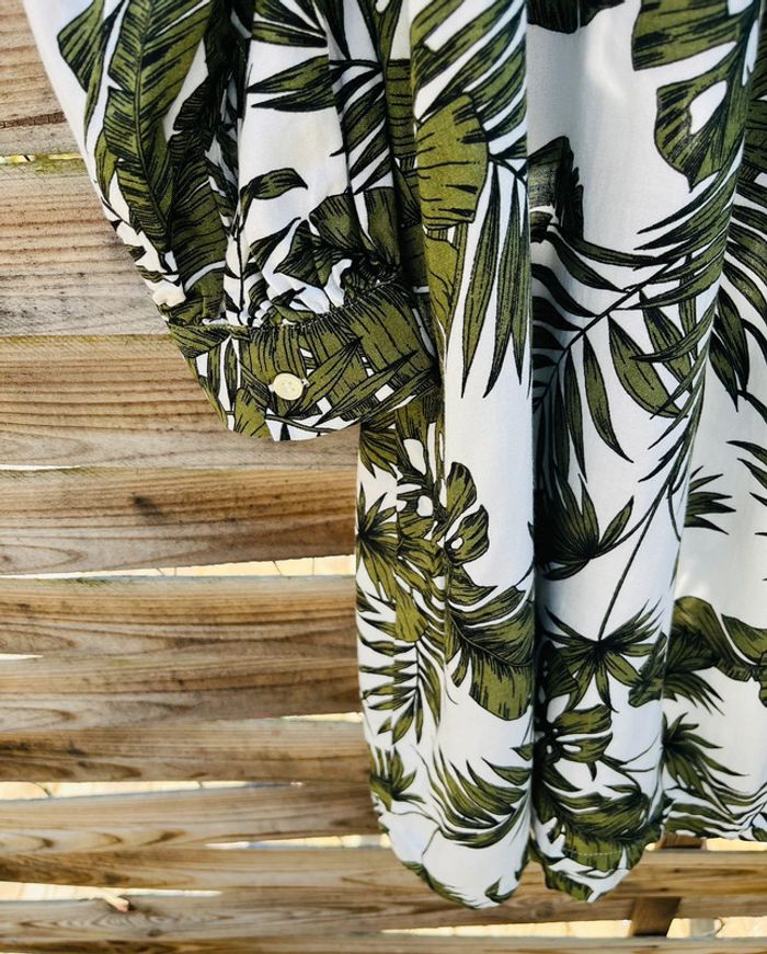 Robe à motifs feuilles - Taille XL - photo numéro 7