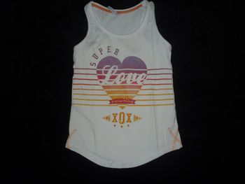 DÉBARDEUR BLANC FILLE "GÉMO" - 10 ANS - n°02