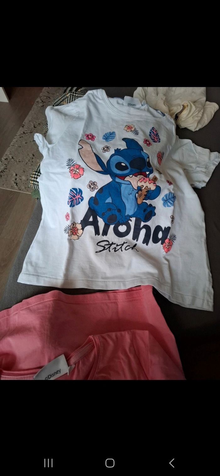 Lot tee shirt fille