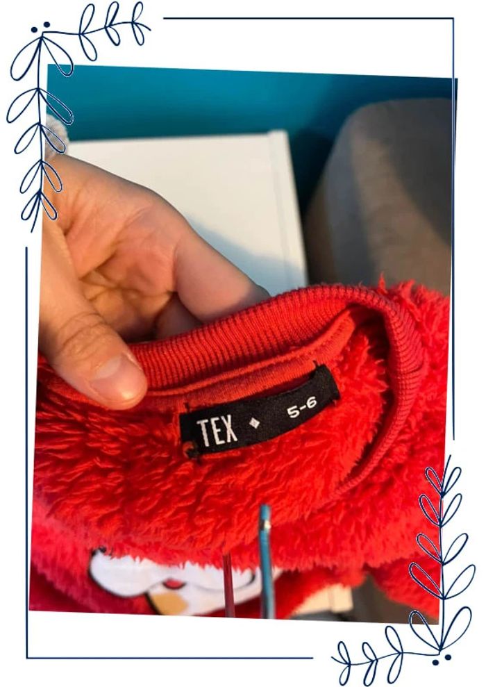 Pull chaud collection Noël 5/6 ans - photo numéro 2