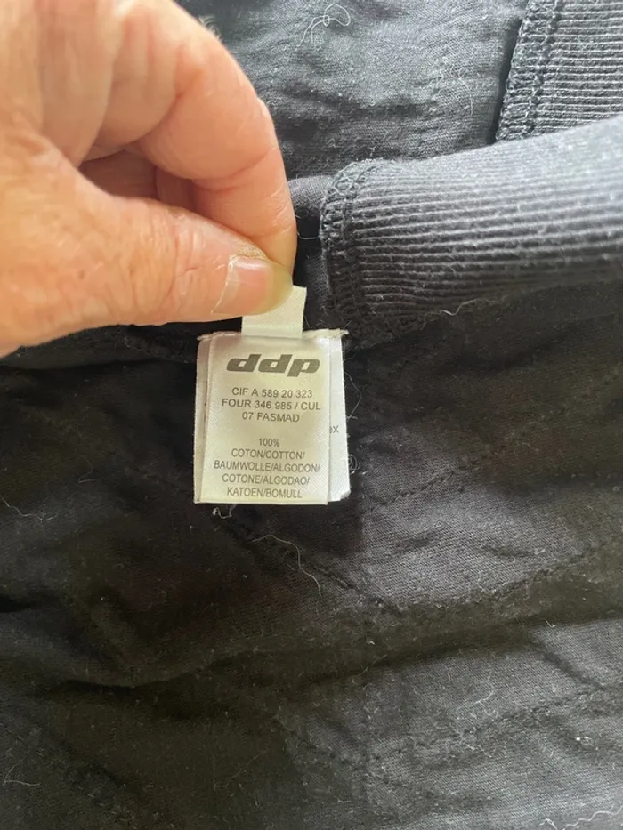 Veste zippee DDP noire taille M - photo numéro 3
