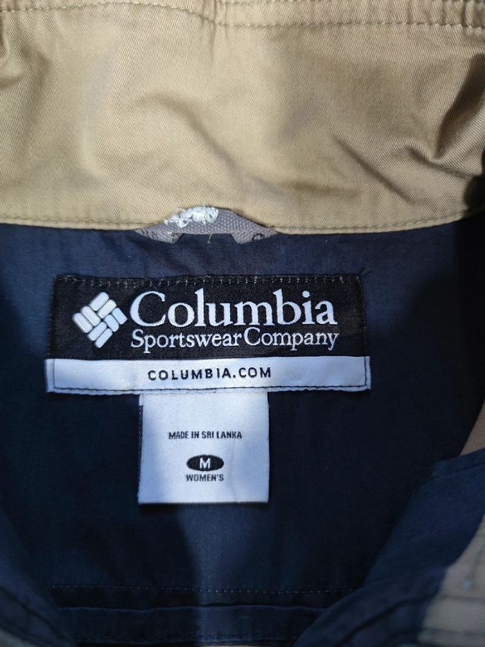 Veste / Manteau Columbia Beige Taille M Femme - photo numéro 3