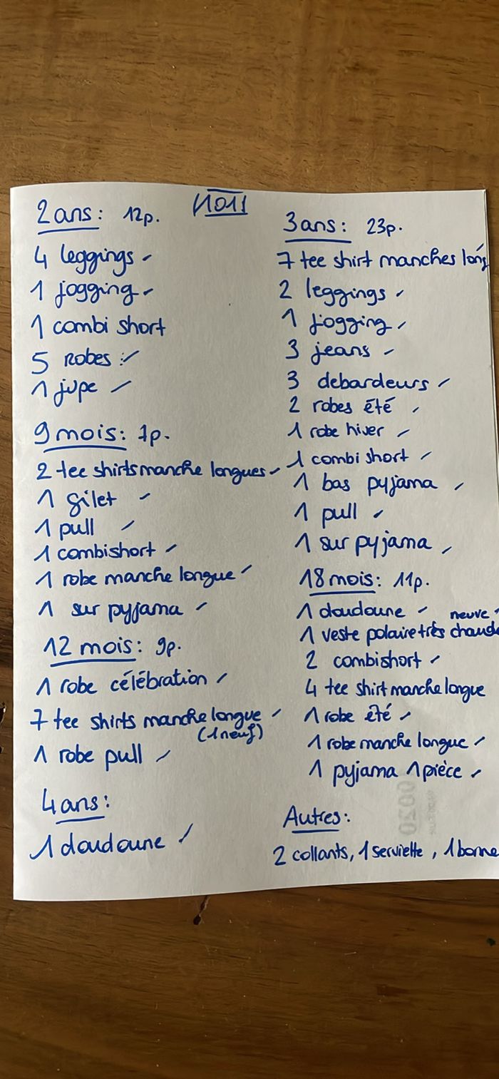 Lot vêtements fille du 6 mois au 3 ans - photo numéro 2