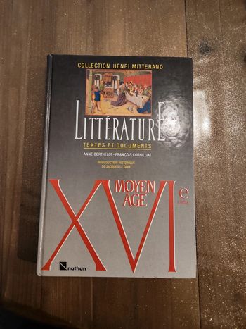 Livre : littérature