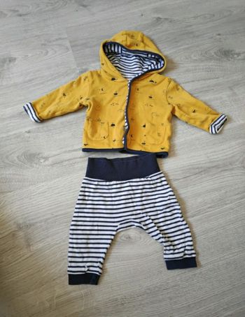 Ensemble gilet sarouel