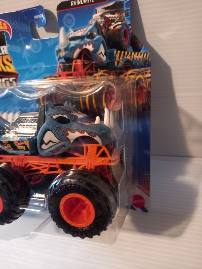 Hotwheel monster truck big rigs rhinomite - photo numéro 3
