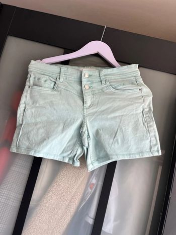 Mini short en jean bleu claire taille M promod