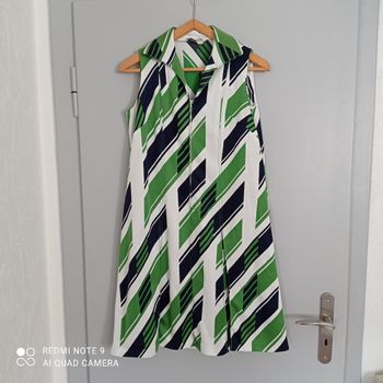 Robe vintage à motifs t38/40