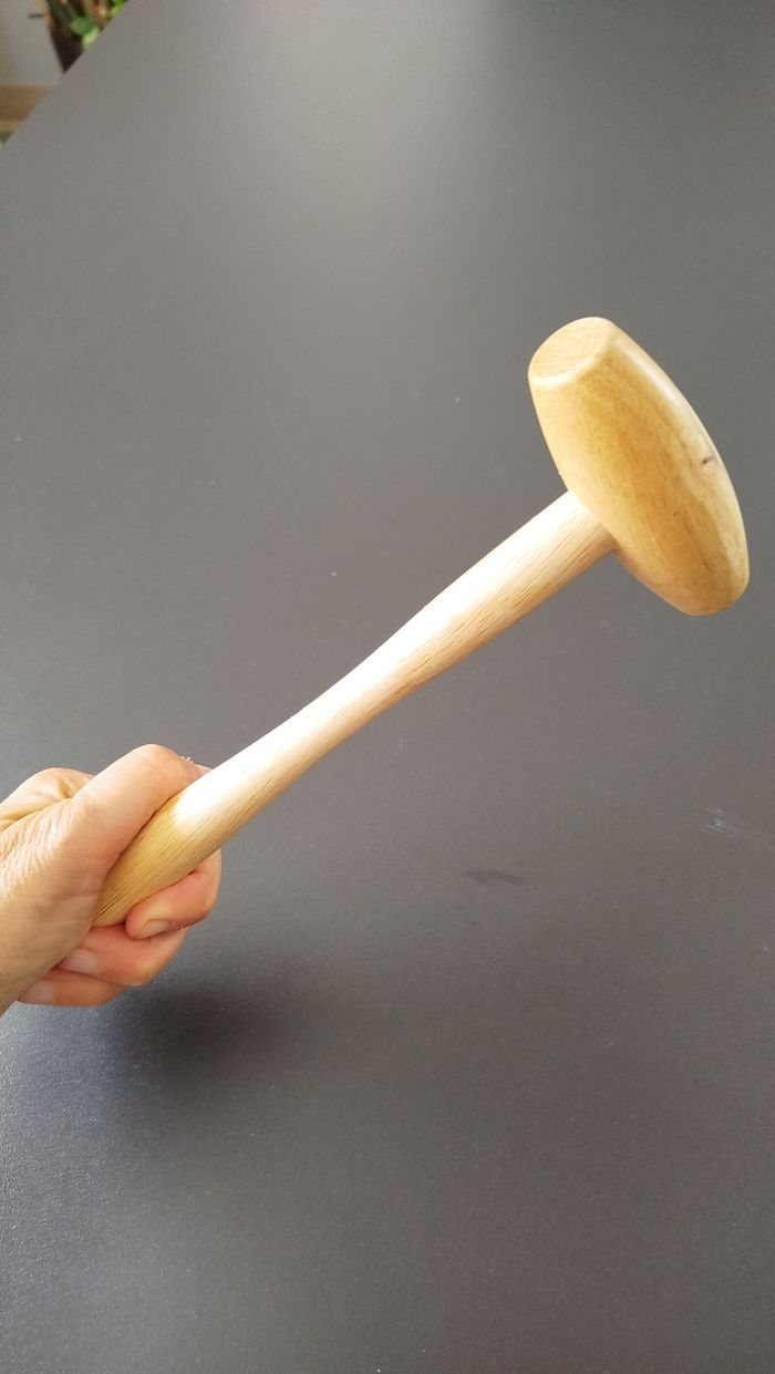 Maillet marteau en bois - photo numéro 1