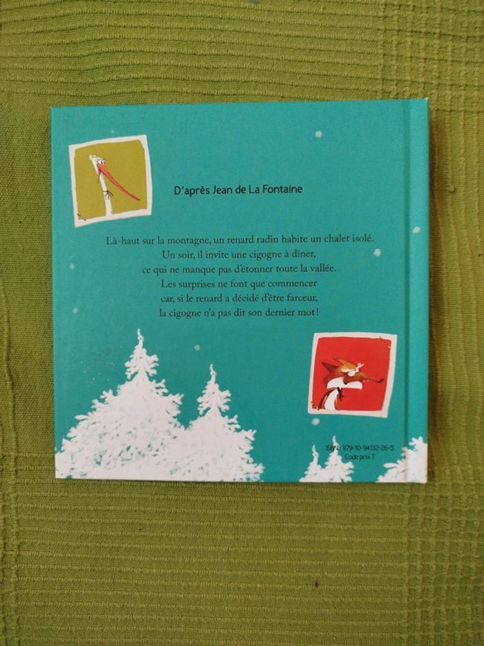 Livre Le Renard et la Cigogne - photo numéro 2