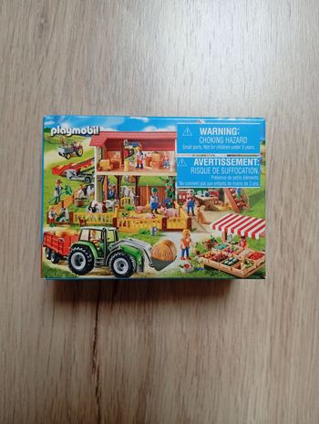 Mini puzzle thème ferme playmobil 86766