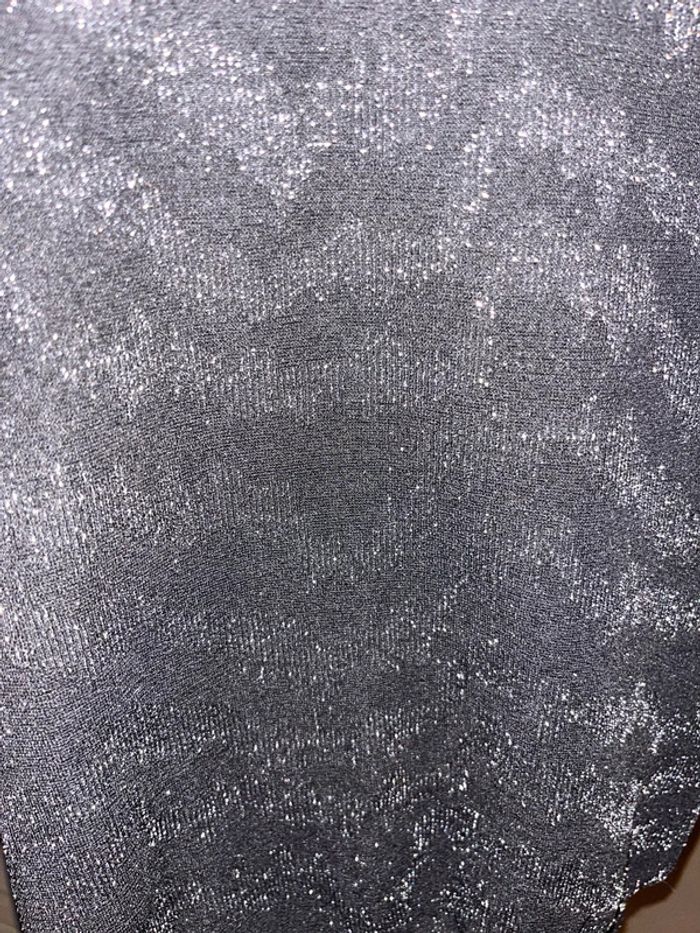 Top noir brillant la halle taille L - photo numéro 4