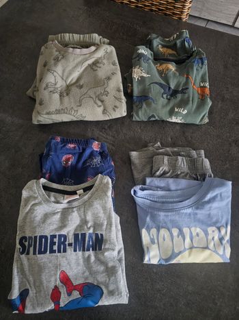 Lot pyjama 6 ans