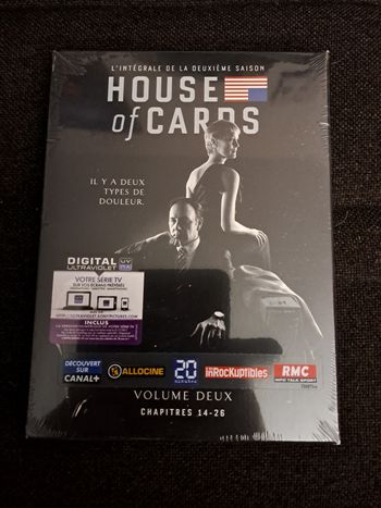 DVD House of cards S2 NEUF
