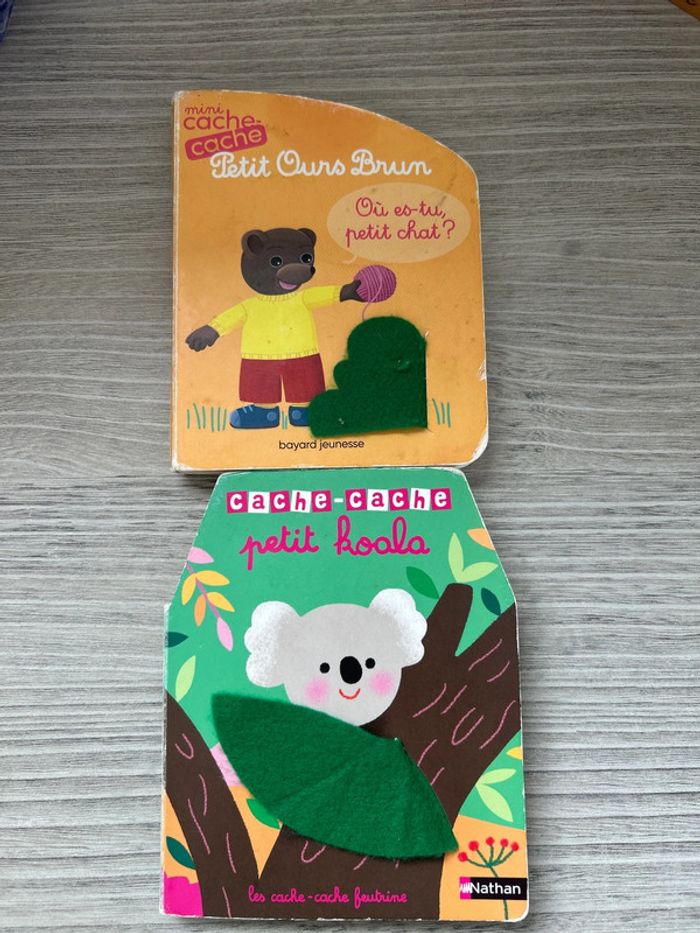 Lot livre cache cache