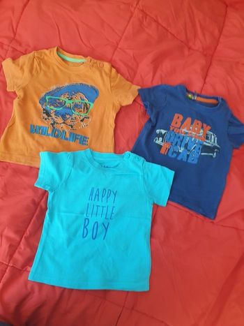 Lot de 10 t-shirts 18 mois
