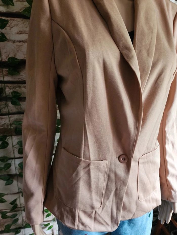 🌸Blazer Rose Gold Chic Me Taille 38🌸 - photo numéro 3