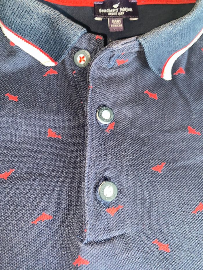 Polo Sergent Major 11 ans motif requins - photo numéro 2