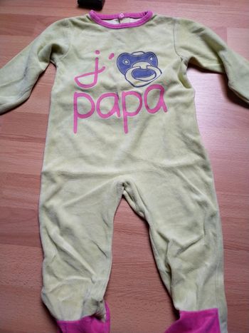 Pyjama doux 18 mois