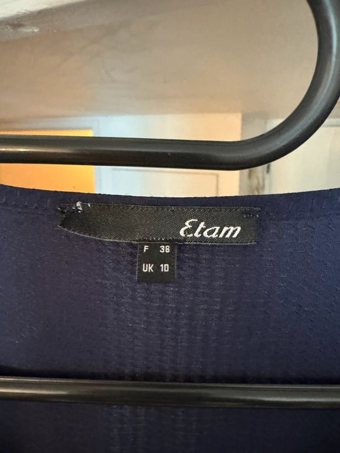 Blouse bleue - photo numéro 3