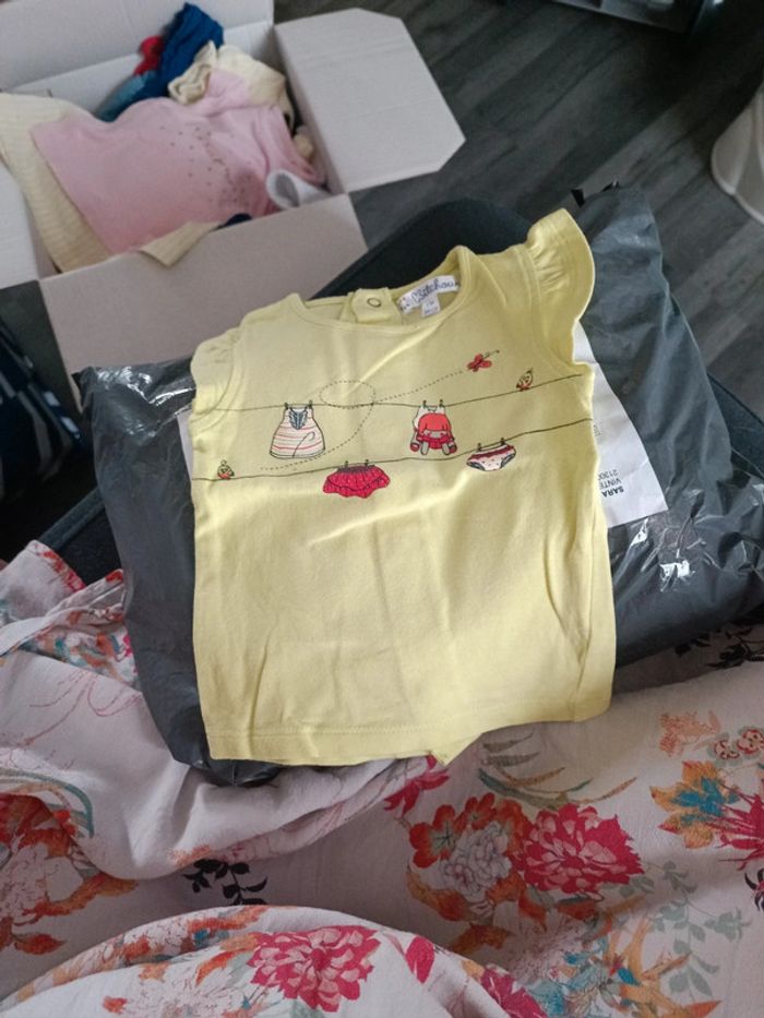 Lot t-shirt 1 mois - photo numéro 7