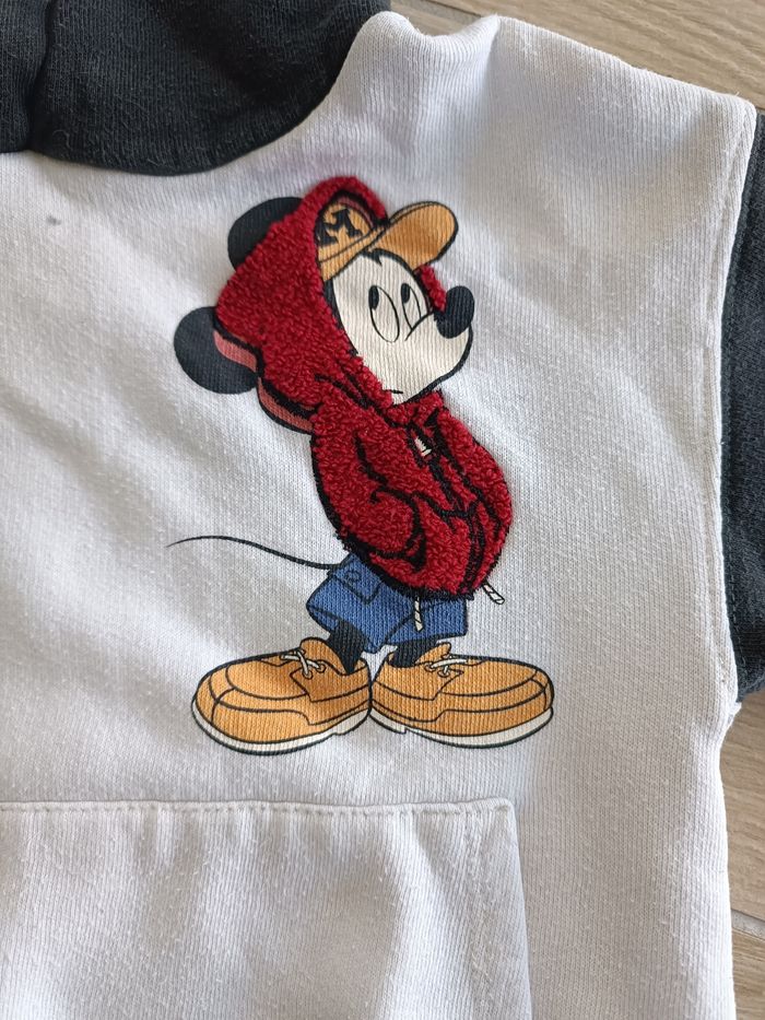 Pull capuche Zara Mickey - photo numéro 2