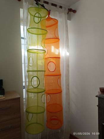 Lot de deux rangement suspendus 