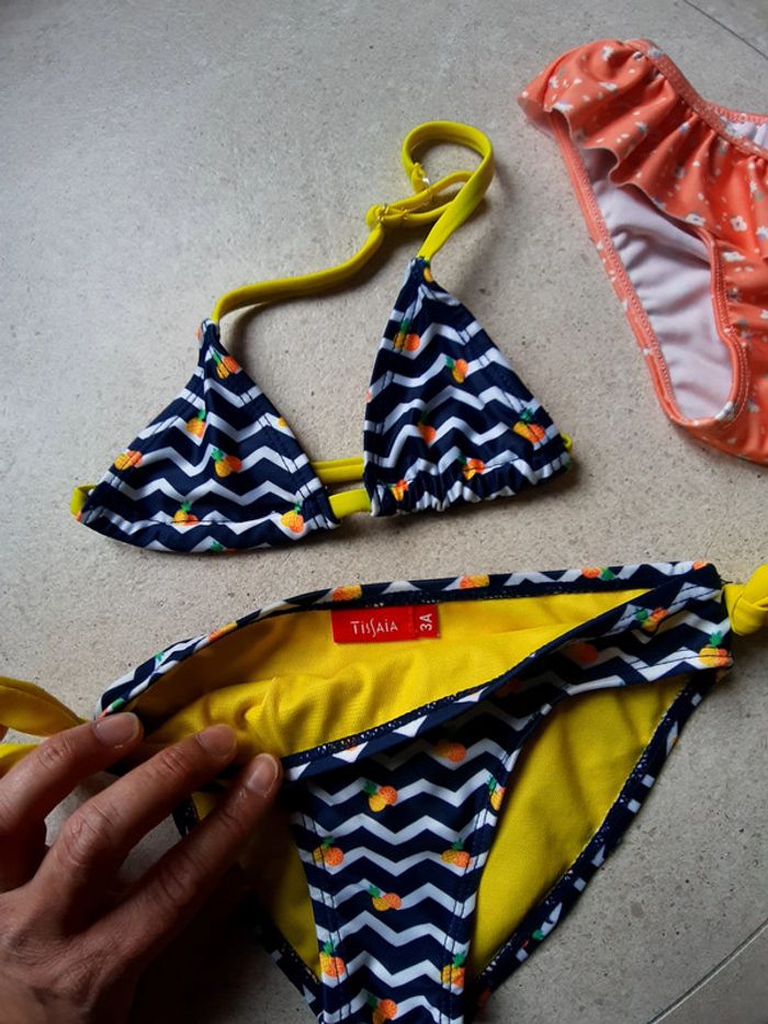 Lot maillots de bains fille - photo numéro 2