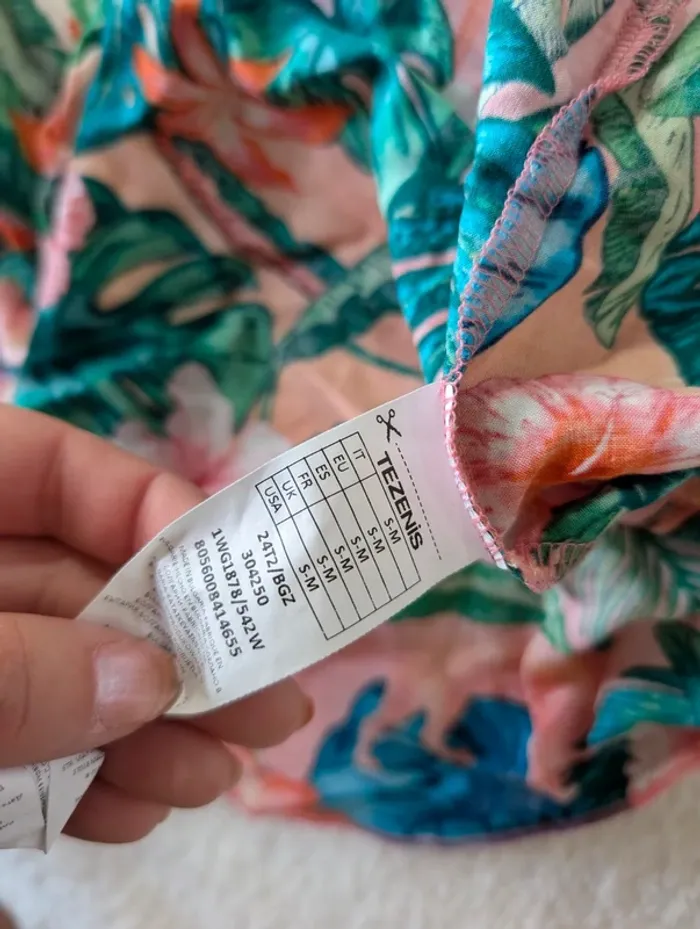 🌴 Paréo Tezenis - S/M - photo numéro 4