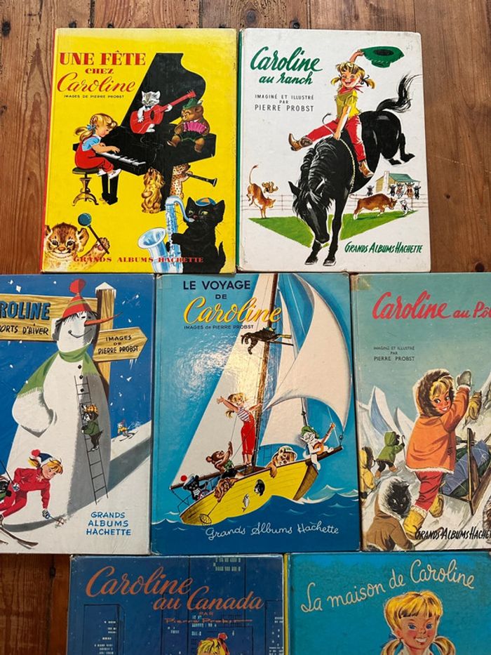 Grands albums Hachette anciens couleurs - Lot de 7 livres Caroline Pierre Probst - photo numéro 3