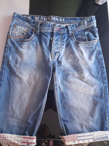 Short en jean Usmarshall 