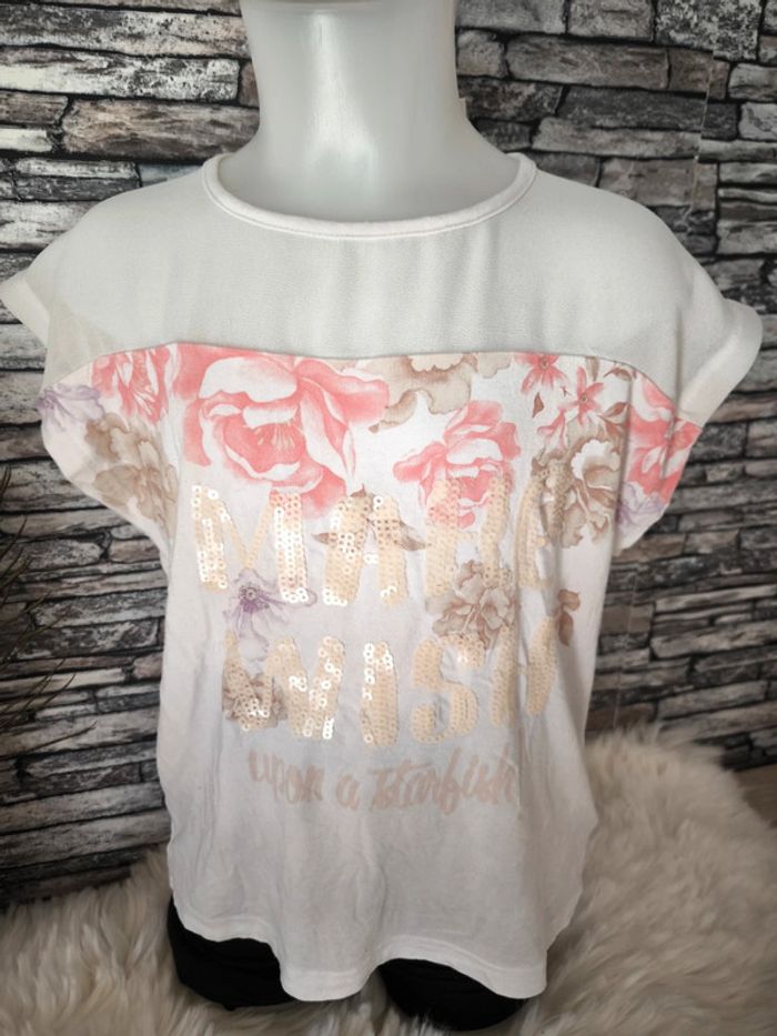 🌸 Superbe top fleuri taille 8 ans 🌸 - photo numéro 2