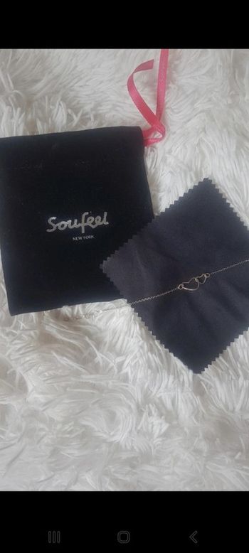 Bracelet cœur argent