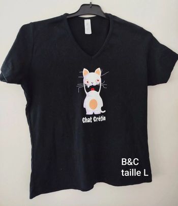 T-shirt lapins crétins taille L