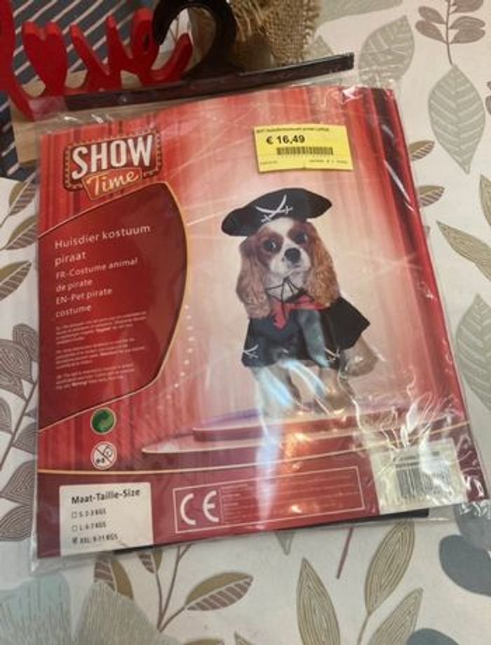Costumes pirates pour chiens 9/11 kgs