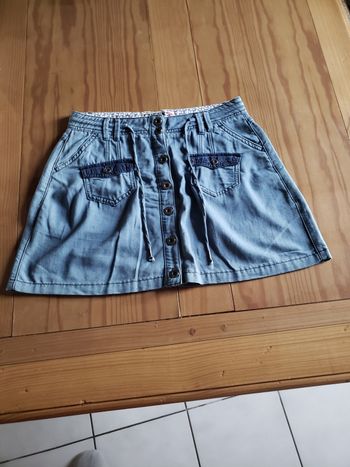 Jupe courte bleu