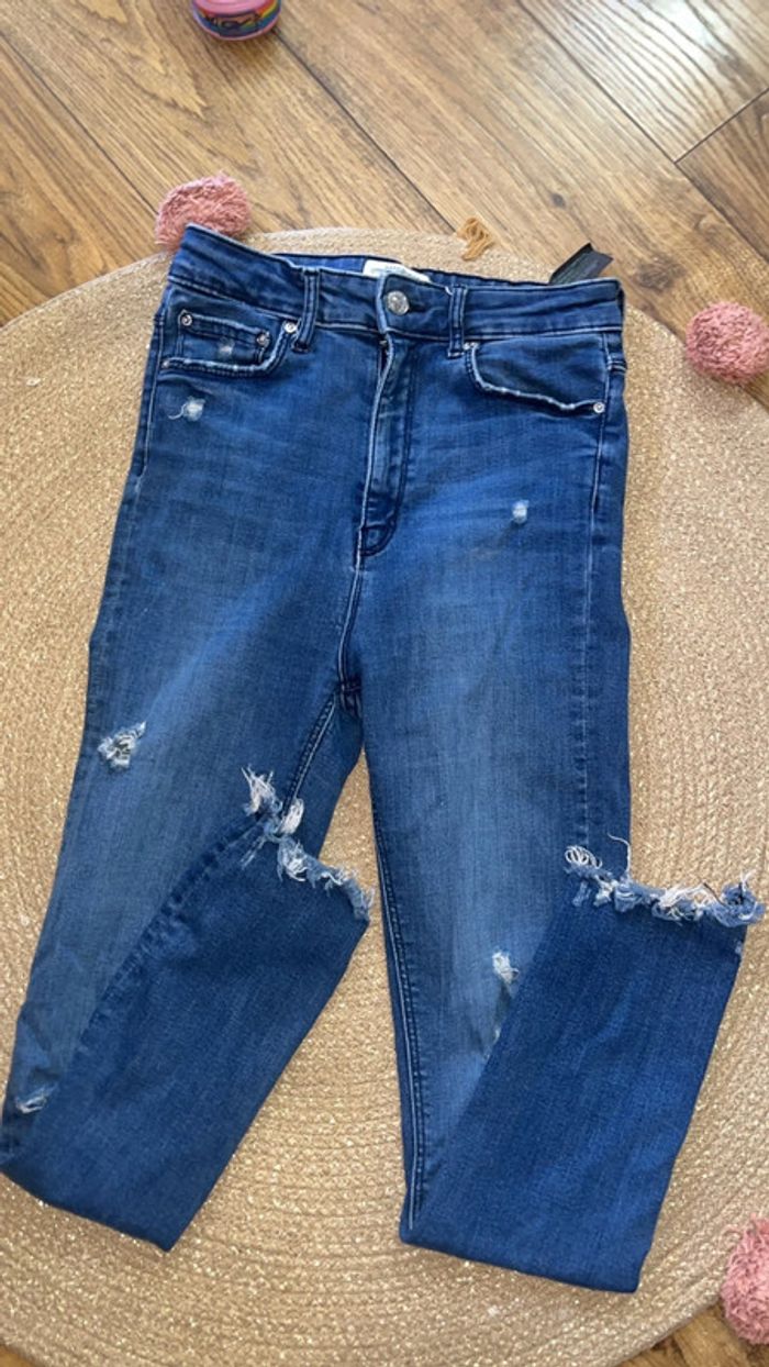 Jean taille haute Zara - photo numéro 2