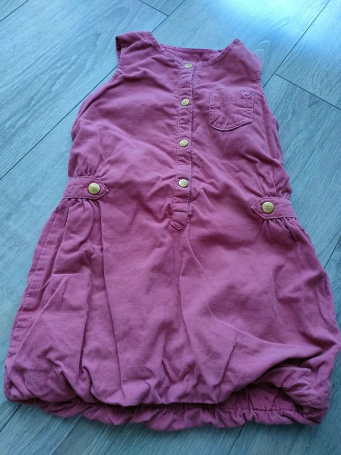 Robe velours rose - photo numéro 3